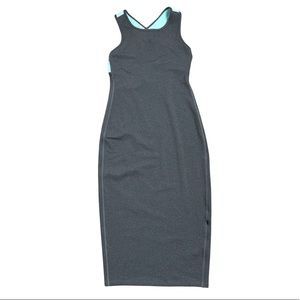 Lululemon Picnic Play Dress Heathered Slate / Tranquil Blue Size 6 Gray
